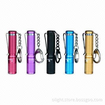 LED Flashlights, Available in Five Colors, Red, Blue, Purple, Gold and Black, Gift Purpose